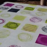 comprar mantel de hule TAPIES VERDE PVC Protegido