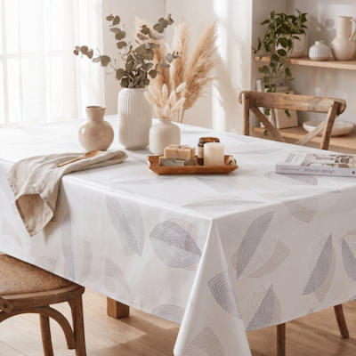 Comprar mantel de hule BOLEO GRIS PVC Protegido