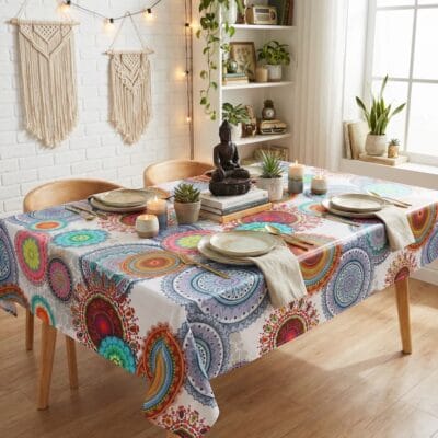 Comprar Mantel tela resinada MANDALAS