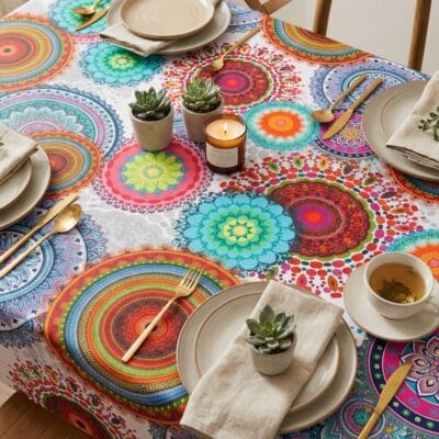 Comprar Mantel tela resinada MANDALAS
