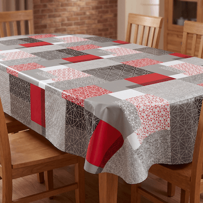Comprar Mantel de Hule MIRKA RED PVC