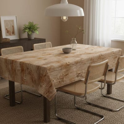 Comprar Mantel de Hule MADERA MARRÓN PVC