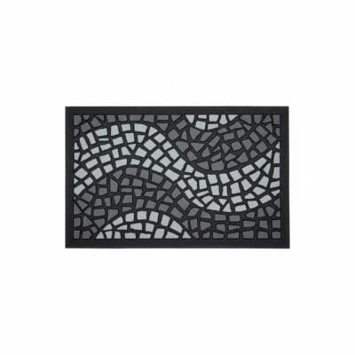 Comprar Felpudo de goma reciclada Onde Gris