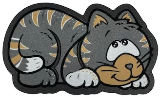 Comprar Felpudo de goma reciclada GATO