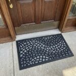 Comprar felpudo de goma reciclada Onde Gris
