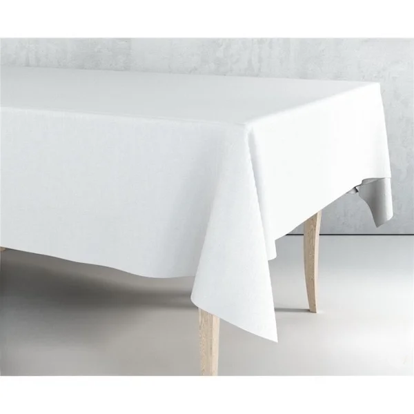 Comprar Mantel de hule BLANCO PVC