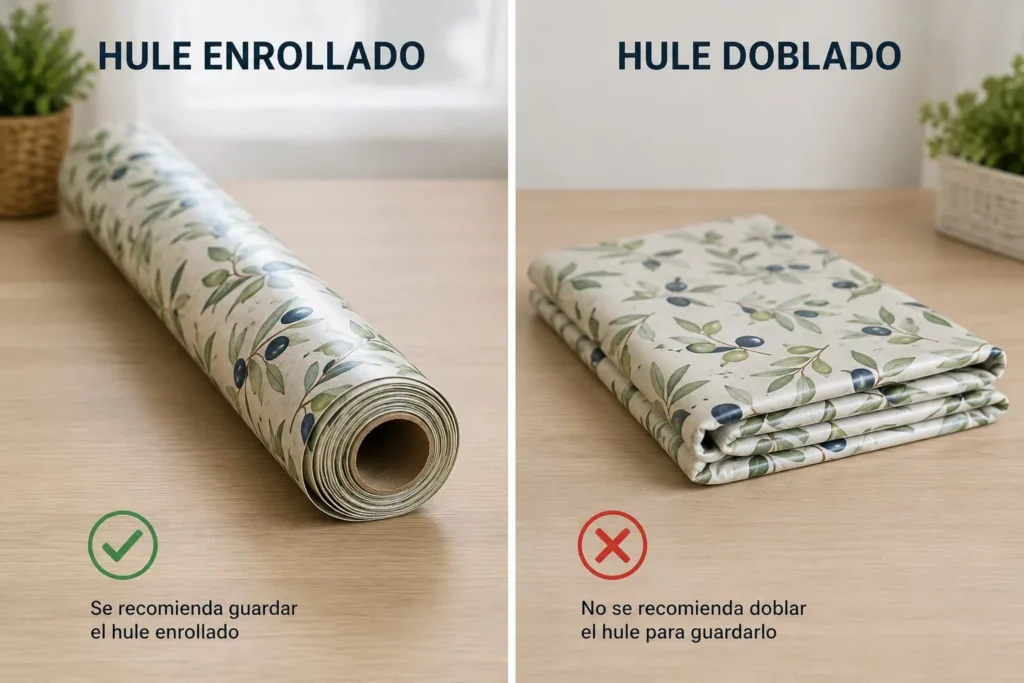 Cómo quitar las arrugas de un hule fácilmente