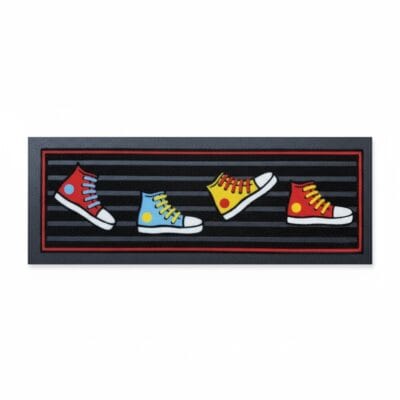 Comprar Felpudo de goma reciclada ZAPATO