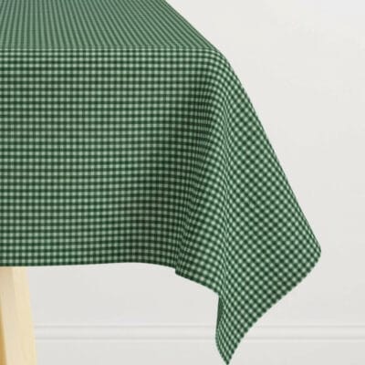 Comprar Mantel tela resinada CUADROS VERDES