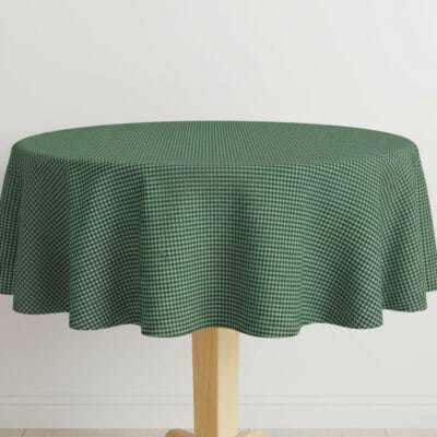 Comprar Mantel de tela resinada CUADROS VERDES