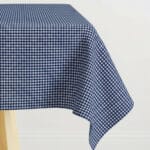 Comprar Mantel tela resinada CUADROS AZULES