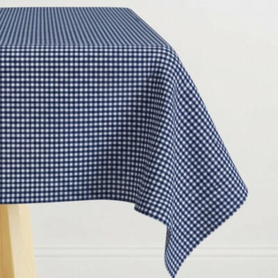 Comprar Mantel tela resinada CUADROS AZULES