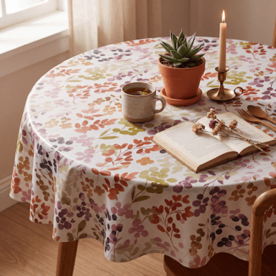 Comprar Mantel de hule TARDOR PVC protegido