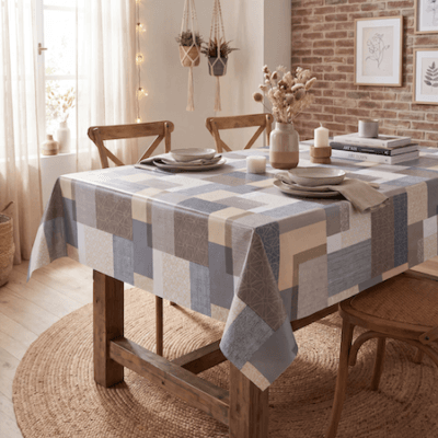Comprar Mantel de hule MIRKA BROWN PVC