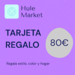 Comprar Tarjeta de regalo por valor de 80€ para gastar en nuestra tienda Hulemarket