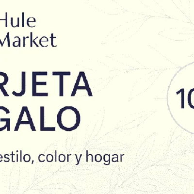 Tarjeta de regalo por valor de 100€ para gastar en nuestra tienda Hulemarket