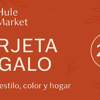 Tarjeta de regalo por valor de 20€ para gastar en nuestra tienda Hulemarket