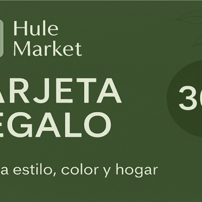 Tarjeta de regalo por valor de 30€ para gastar en nuestra tienda Hulemarket