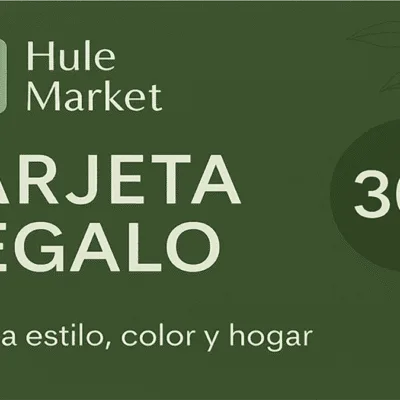 Tarjeta de regalo por valor de 30€ para gastar en nuestra tienda Hulemarket