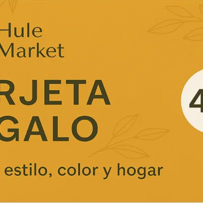 Tarjeta de regalo por valor de 40€ para gastar en nuestra tienda Hulemarket