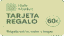 Tarjeta de regalo por valor de 60€ para gastar en nuestra tienda Hulemarket