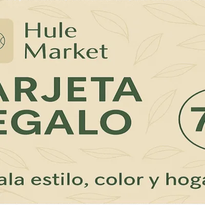 Tarjeta de regalo por valor de 70€ para gastar en nuestra tienda Hulemarket