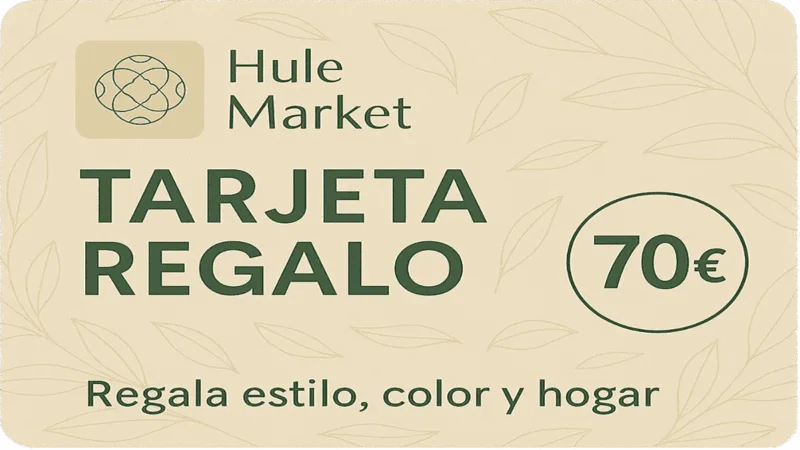 Tarjeta de regalo por valor de 70€ para gastar en nuestra tienda Hulemarket