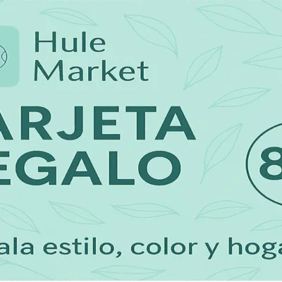 Tarjeta de regalo por valor de 80€ para gastar en nuestra tienda Hulemarket