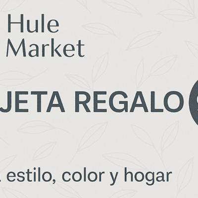 Tarjeta de regalo por valor de 90€ para gastar en nuestra tienda Hulemarket