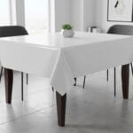 Comprar Mantel de hule BLANCO LISO PVC protegido