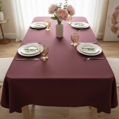 Comprar Mantel Tela resinada GRANATE