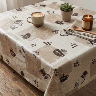 Comprar Mantel de hule COFFEE PVC