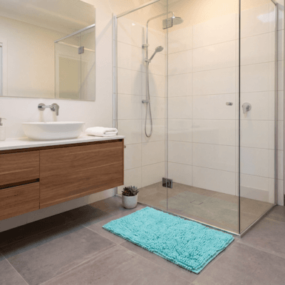 Comprar Alfombra de baño CILIA Turquesa