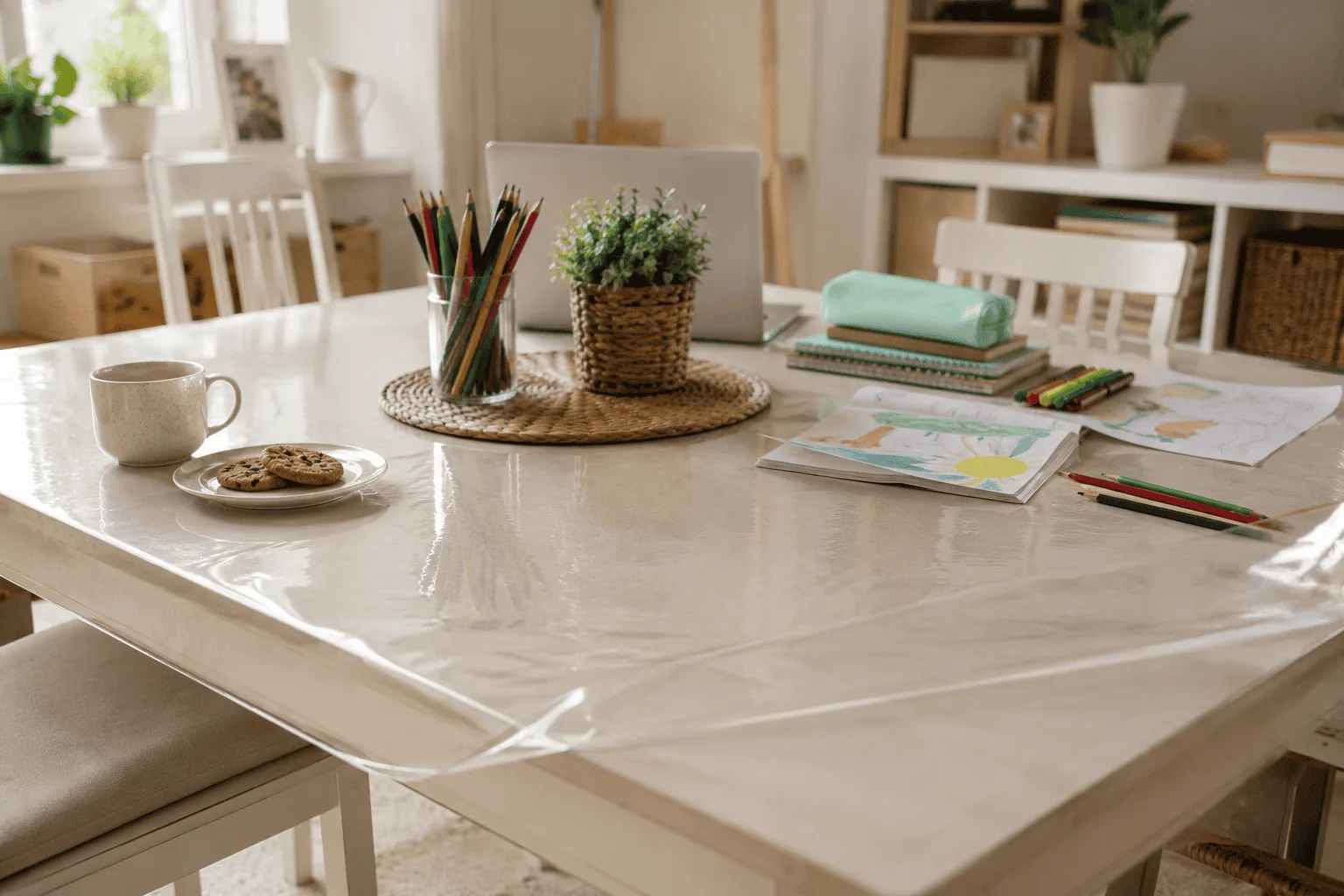 Cómo proteger la mesa