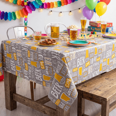 Comprar Mantel de hule BEER PVC