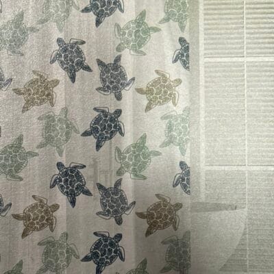 Comprar Cortina de baño TORTUGAS