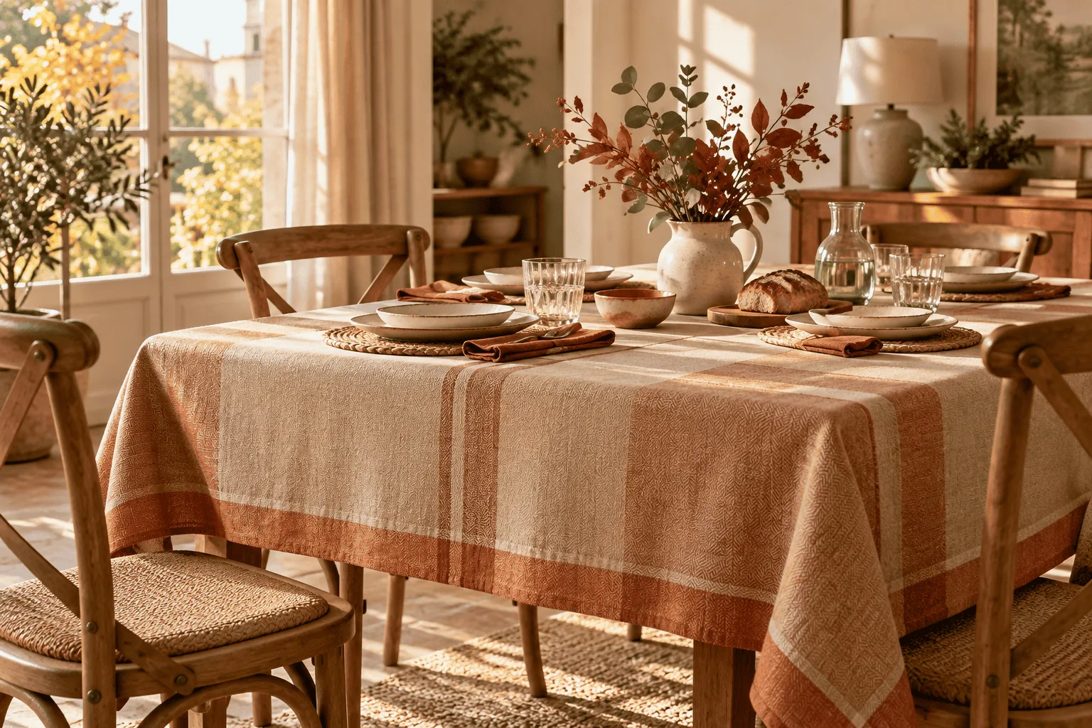 Viste y protege tu mesa este otoño con estilo y elegancia