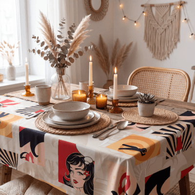 Comprar Mantel Tela Resinada RETRO